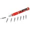 Performance Tool 9-Pc Precision Screwdriver Set Bit Driver-Prec, W9147 W9147 - alternate 1